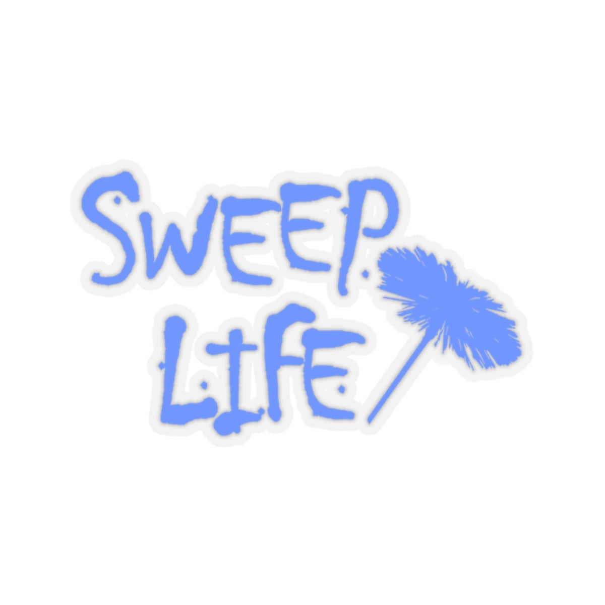 Sweep Life Sticker - Blue