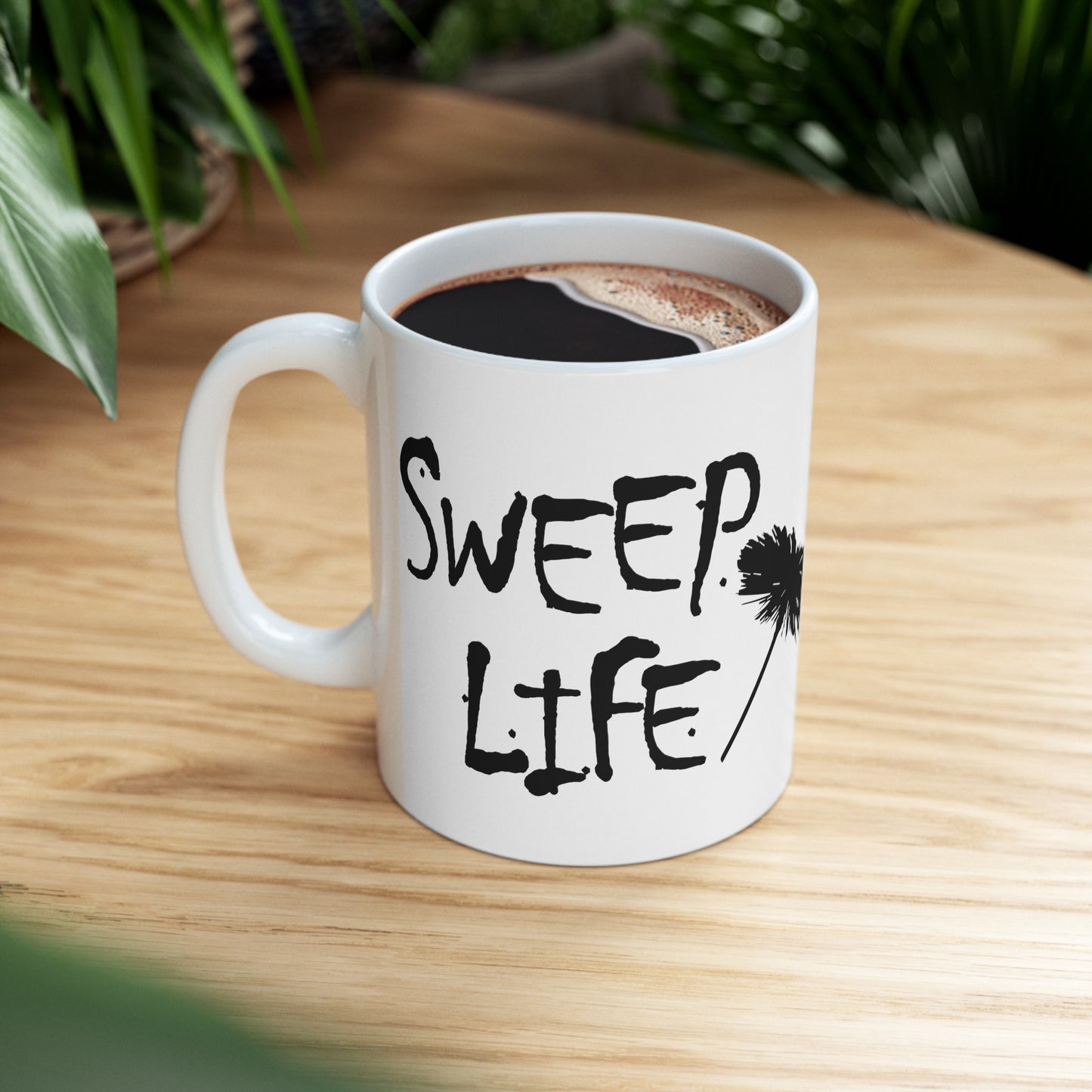 Sweep Life Mug - Black