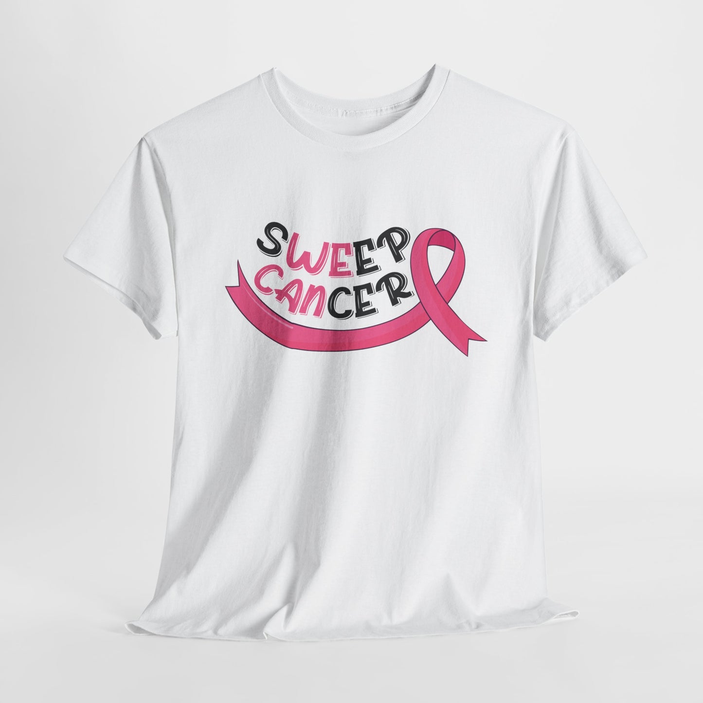 We Can Sweep Cancer - front design