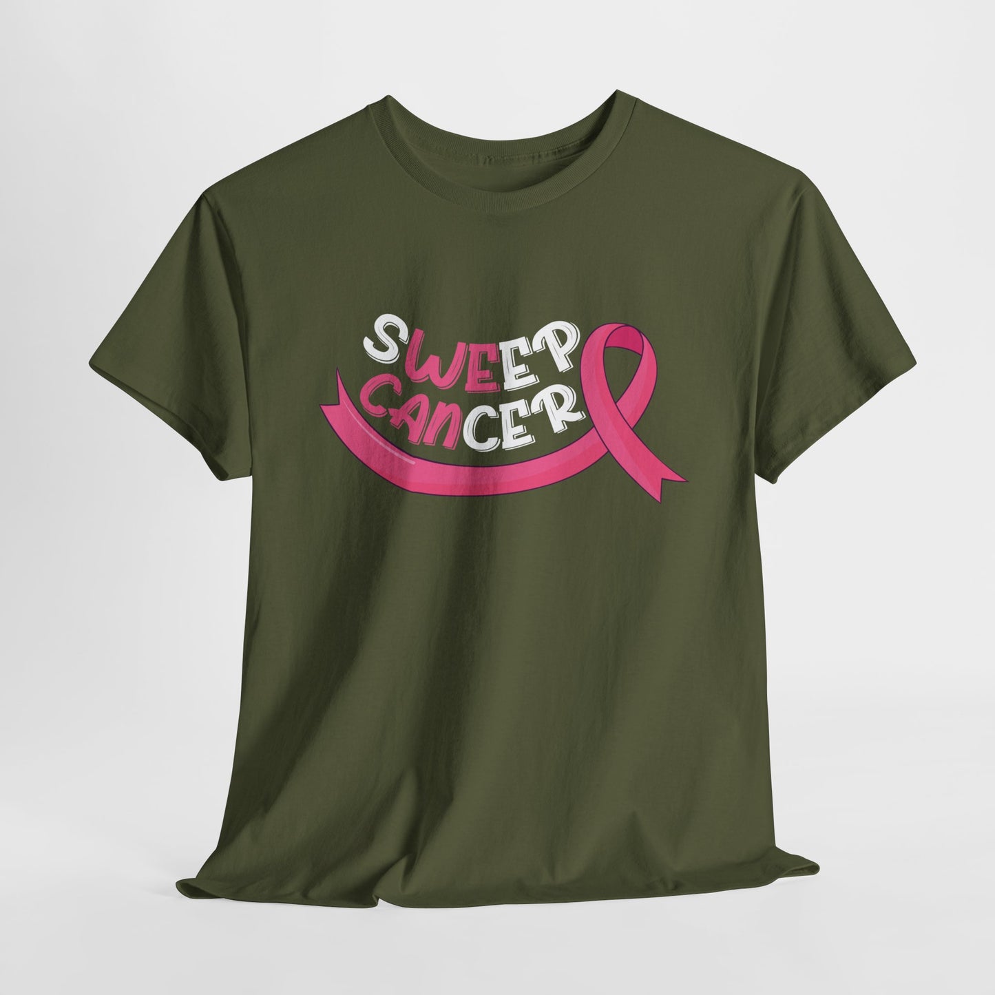 We Can Sweep Cancer - front design
