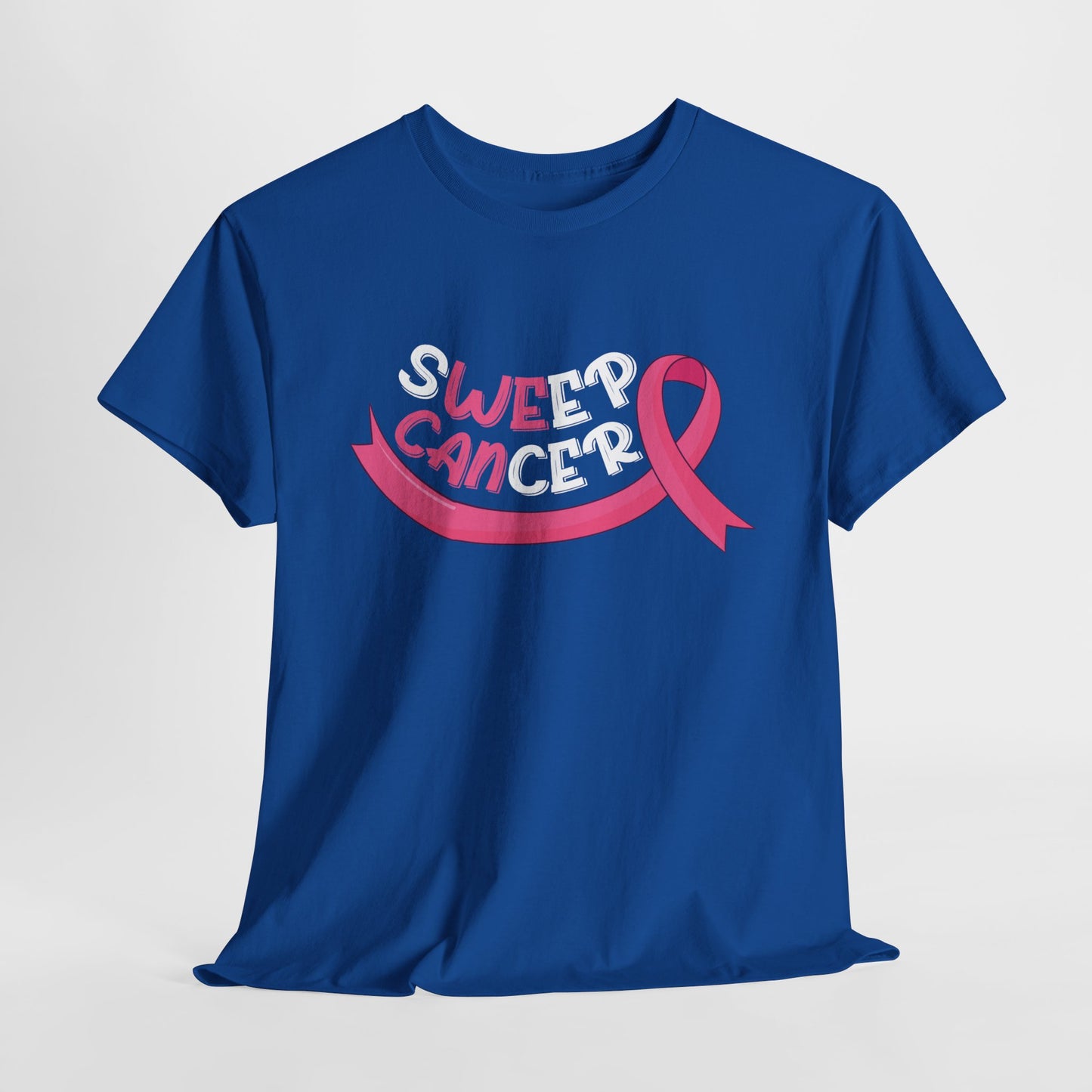 We Can Sweep Cancer - front design