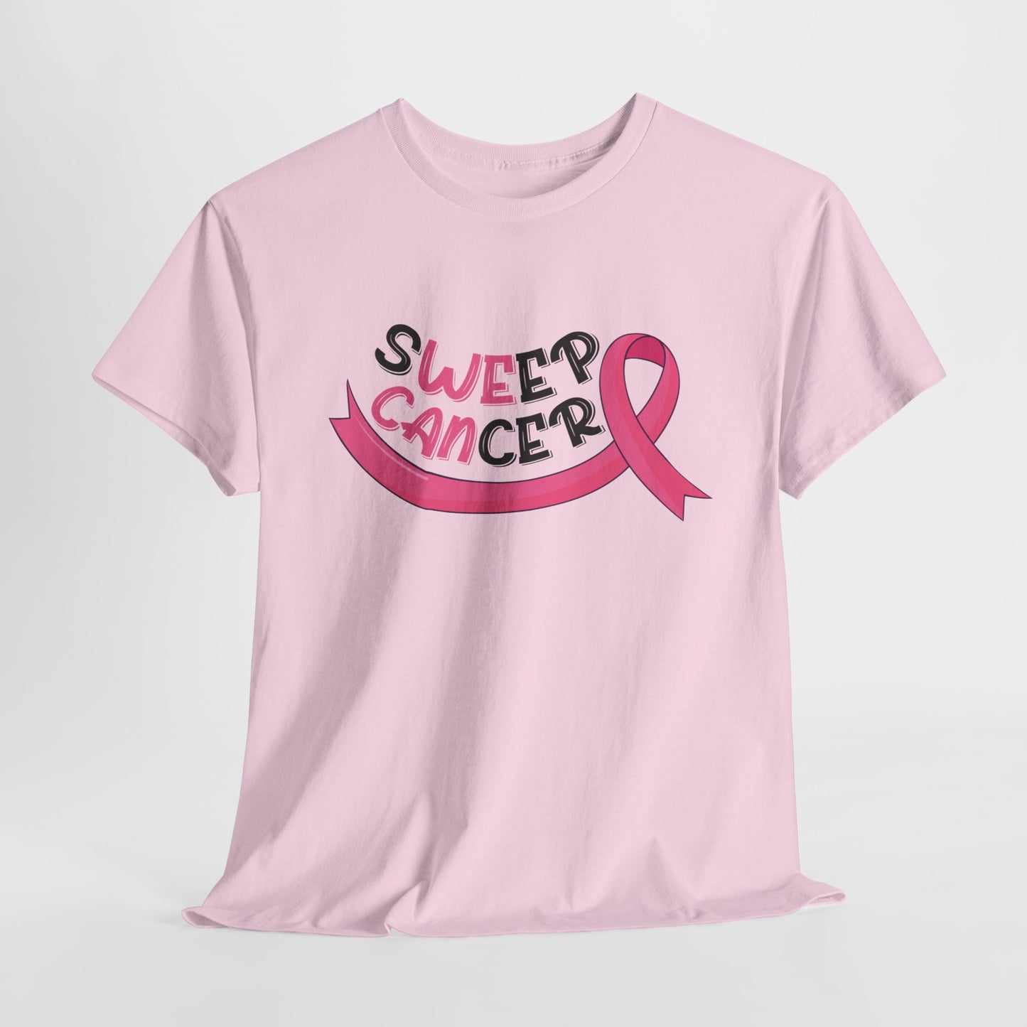 We Can Sweep Cancer - front design