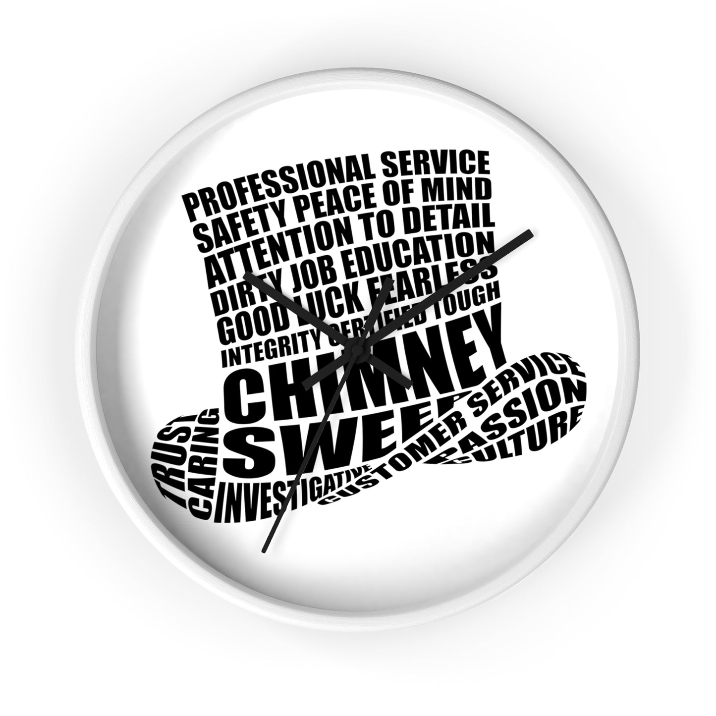 We The Sweeps Wall Clock
