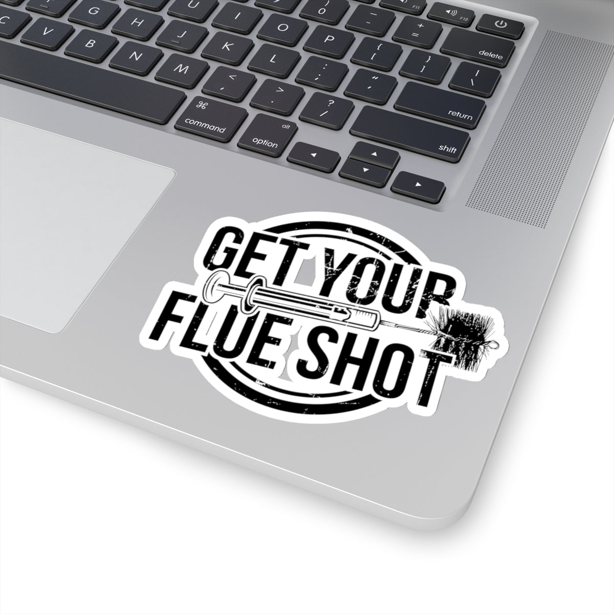 Get Your Flue Shot Sticker