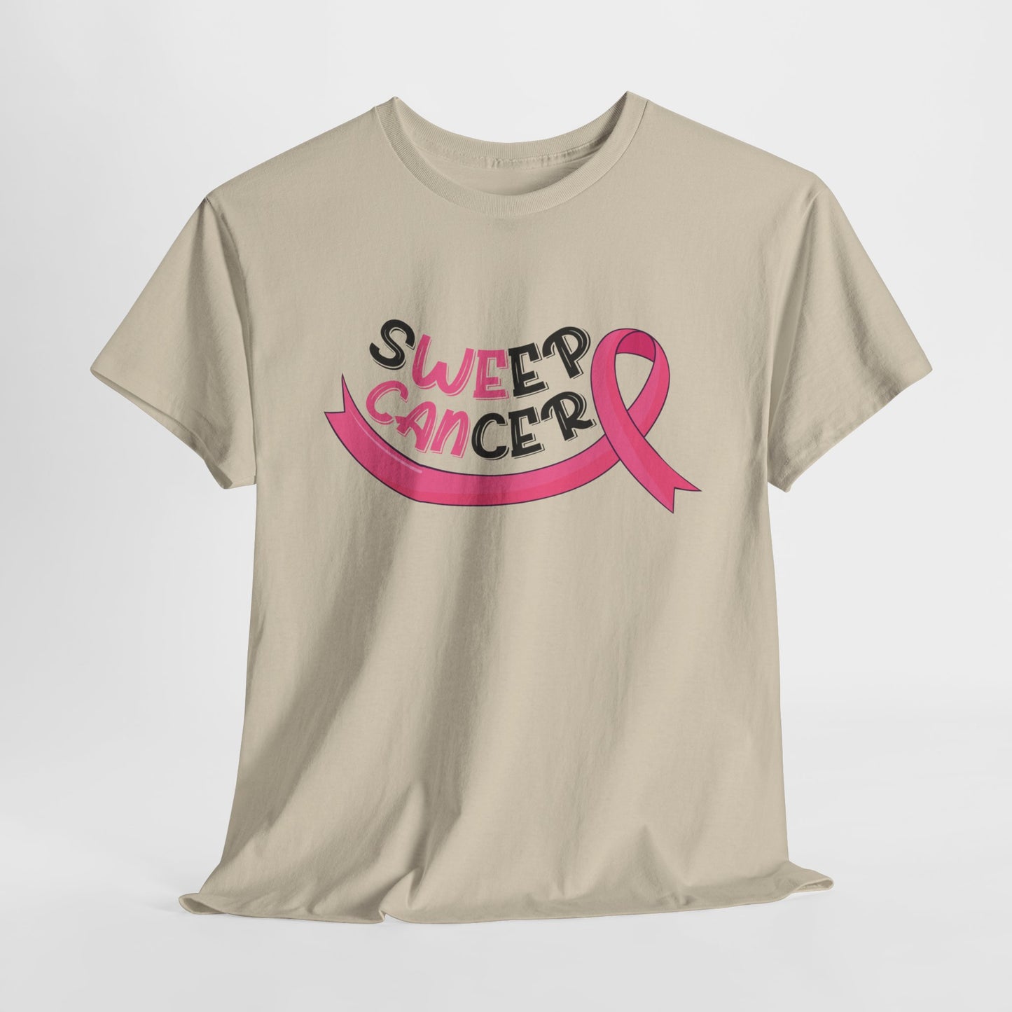 We Can Sweep Cancer - front design
