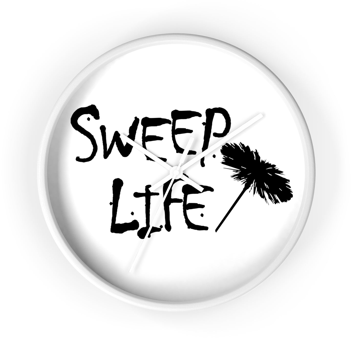 Sweep Life Wall Clock - Black