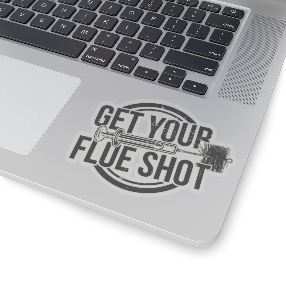 Get Your Flue Shot Sticker
