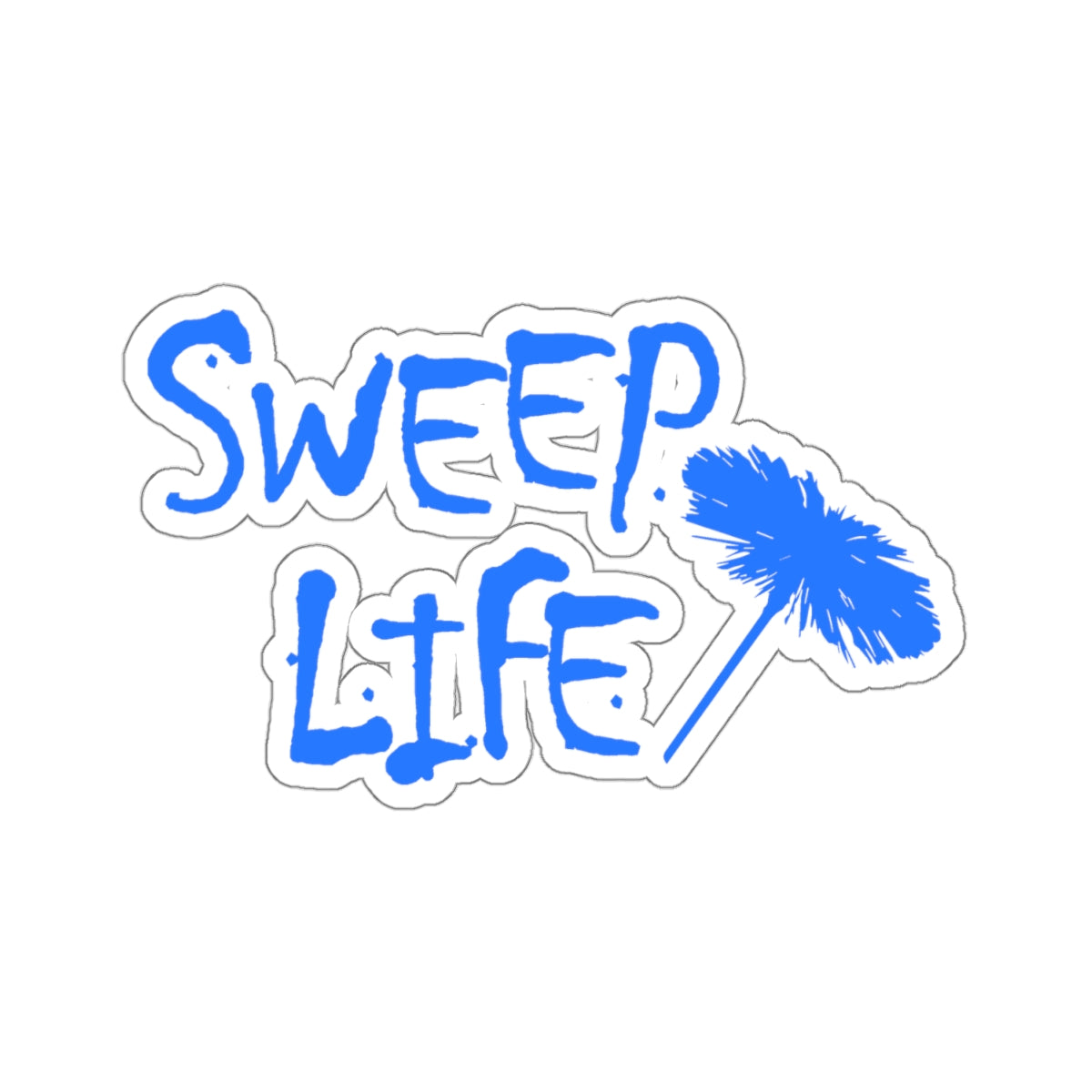 Sweep Life Sticker - Blue