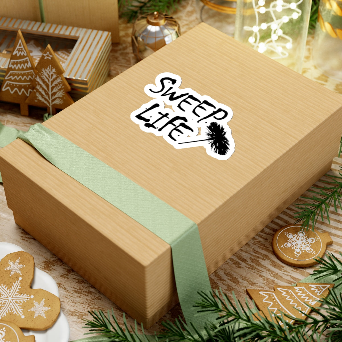 Sweep Life Sticker - Black