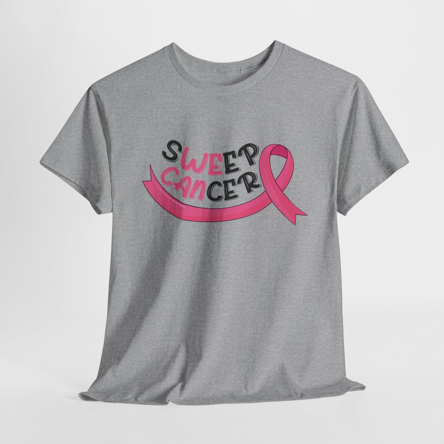 We Can Sweep Cancer - front design