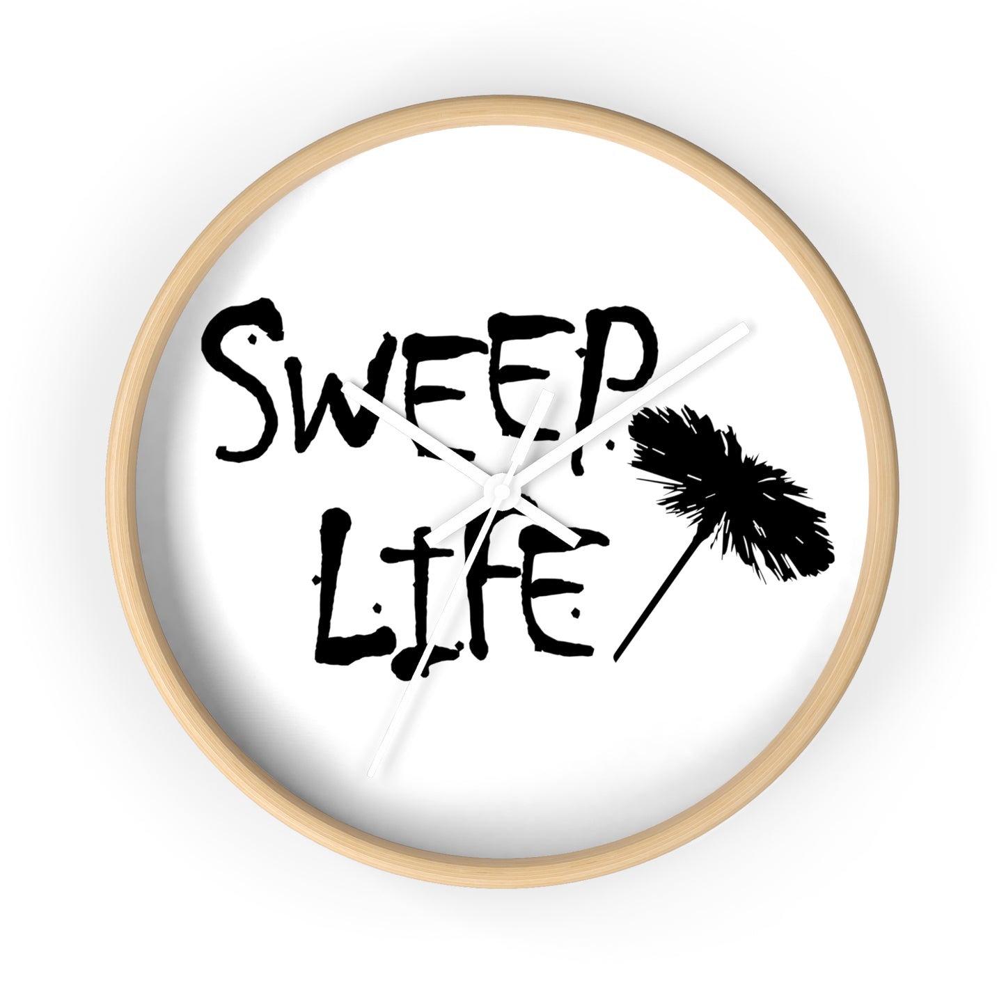 Sweep Life Wall Clock - Black