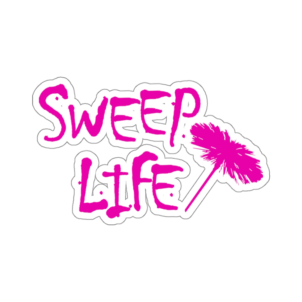 Sweep Life Sticker - Pink