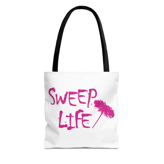 Sweep Life Tote Bag - Pink