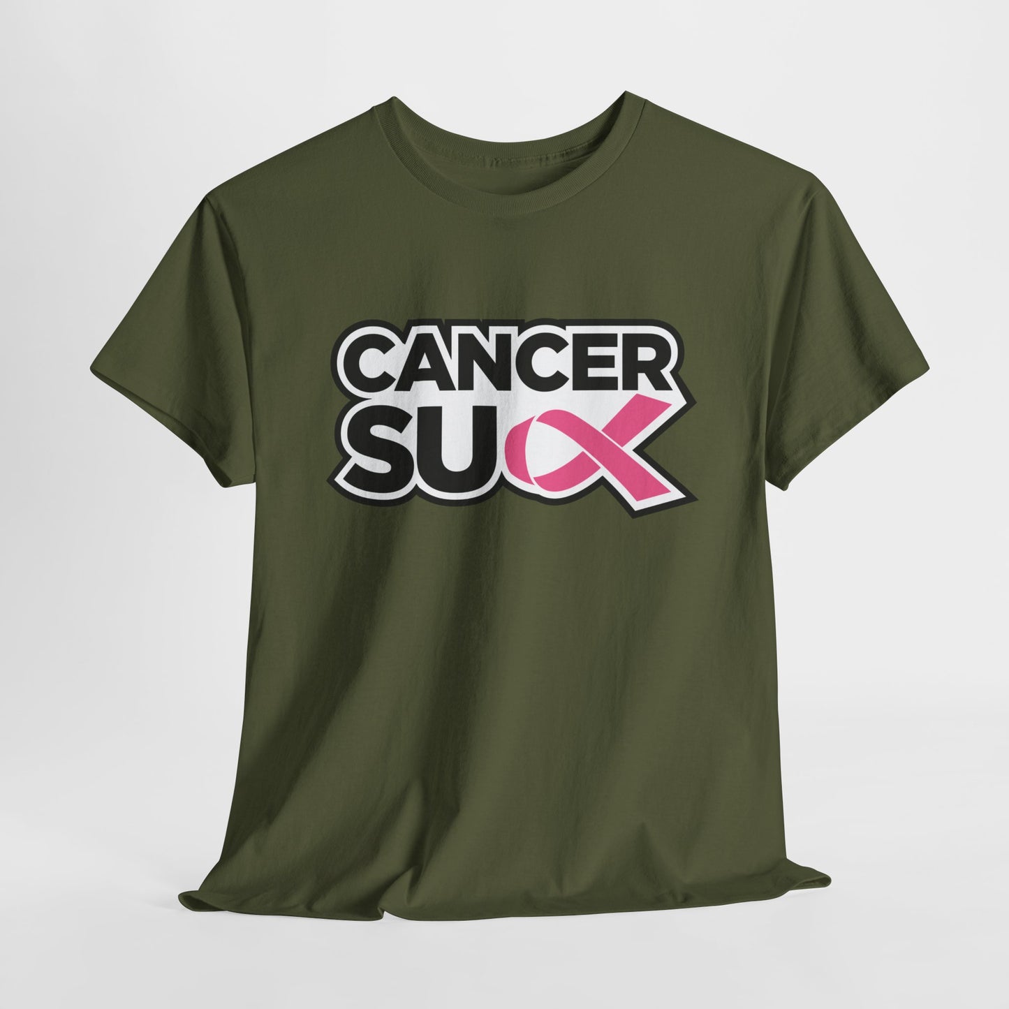 Cancer Sucks - front design